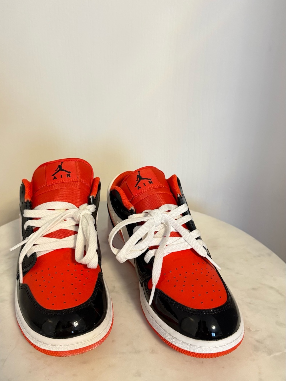 Air Jordan 1 Low SE (GS) – Team Orange/Black/Sail
